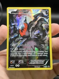Pokemon TCG Darkrai XY114 Full Art Black Star Promo English LP - Image 3