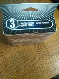 SEALED Pokemon TCG Silver Tempest Sword & Shield 3-Pack Sealed N.I.B. - Image 4