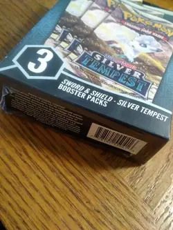 SEALED Pokemon TCG Silver Tempest Sword & Shield 3-Pack Sealed N.I.B. - Image 5
