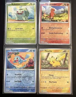 Pokemon 151 Costco Cosmos Cosmo Holo Set Pikachu Bulbasaur Charmander Squirtle - Image 1