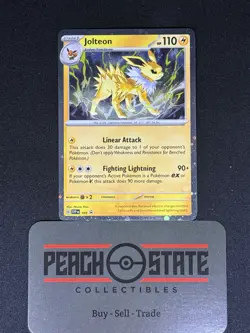 Jolteon #169 Cosmos Holo Black Star Promo Prismatic Evolutions Pokemon 169 NM - Image 1