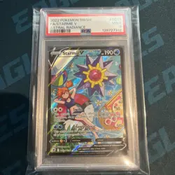 PSA 9 STARMIE V TG13/TG30 2022 POKEMON SWSH ASTRAL RADIANCE - Image 1