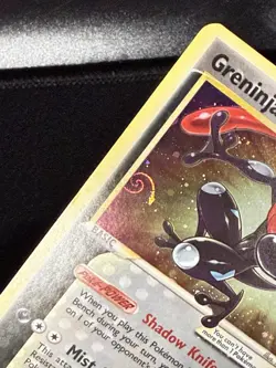 HD Galaxy SWIRL Pokemon Greninja Gold Star Celebrations Black Promo SWSH144 NM f - Image 2