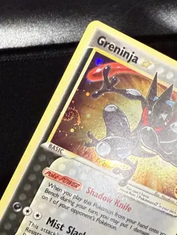 HD Galaxy SWIRL Pokemon Greninja Gold Star Celebrations Black Promo SWSH144 NM f - Image 5