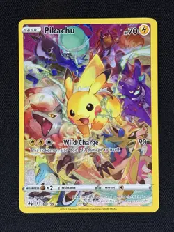 Pokemon Pikachu Crown Zenith 160/159 Holo Full Art FA Secret Rare Near Mint NM u - Image 1