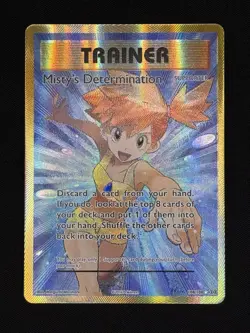 Misty's Determination 108/108 XY Evolutions Holo Full Art Near Mint NM Pokemon r - Image 1