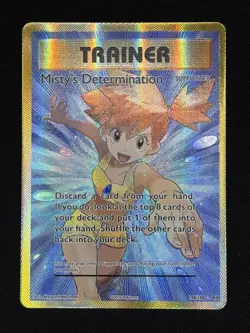 Misty's Determination 108/108 XY Evolutions Holo Full Art Near Mint NM Pokemon s - Image 1