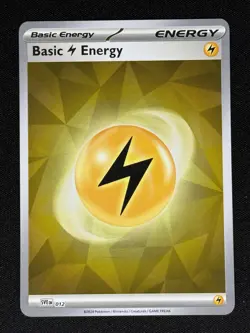 Pokemon Lightning Energy Reverse Holo 012 SVE EN Prismatic Evolutions Mint NM - Image 2