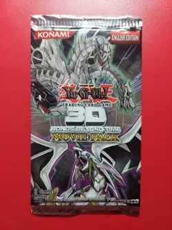 YuGiOh 3D Bonds Beyond Time 2011 Movie Booster Pack - Brand New & Sealed Secret - Image 1