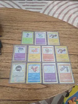 Pokemon Trading Card Game Shining Fates Baby Shiny Holo Lot (11 Cards) - Image 1