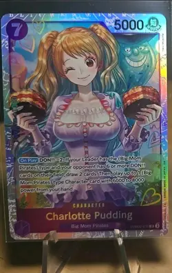 Onepiece Card Charlotte Pudding ENGLISH SR PRB02-010 The Best Vol.2 - Image 1