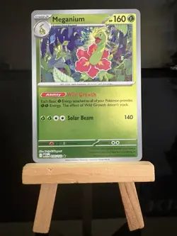 MEGANIUM - 10/132 Mega Evolution NM - Reverse Holo Rare - Pokemon TCG Card - Image 1