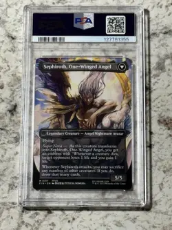 Sephiroth, Fabled Soldier NON-FOIL 317 PSA 10 GEM MINT (MTG Final Fantasy 2025) - Image 2