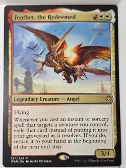 Feather, the Redeemed - War of the Spark - Magic the Gathering MTG Nice! - Image 1