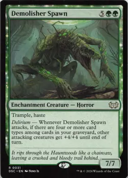 Demolisher Spawn Commander: Duskmourn: House of Horror 456 LP-NM - Image 1