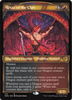 Rivaz of the Claw (Showcase) R Dominaria United 314 - LP MTG - Image 1