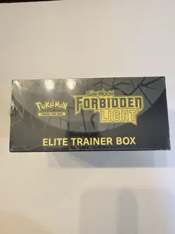 2018 Pokemon Sun & Moon Forbidden Light Factory Sealed Elite Trainer Box ETB - Image 5