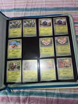 Pokemon TCG Temporal Forces Incomplete Master Set Binder - Image 2