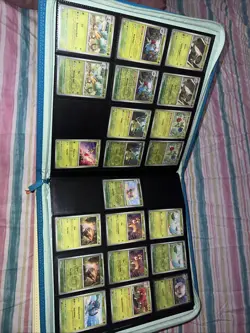 Pokemon TCG Temporal Forces Incomplete Master Set Binder - Image 3