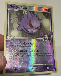 2009 Pokemon Gengar #40/111 Rising Rivals Reverse Holo HP (See Desc) - Image 3