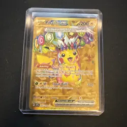 Pikachu ex 247/191 Gold Hyper Rare Surging Sparks Pokemon PSA NM - Image 1