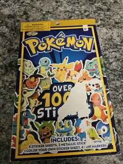 Official Pokemon TCG LOT League Challenge Sheet Flyers Sticker More - Image 2