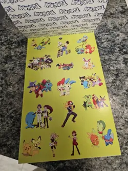 Official Pokemon TCG LOT League Challenge Sheet Flyers Sticker More - Image 3