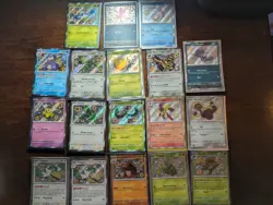 Lot Of 17 - Paldean Fates - Baby Holo Shiny Pokemon TCG Scarlet & Violet - Image 1