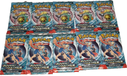 POKEMON SCARLET & VIOLET LOT (10) BOOSTER PACKS JOURNEY TOGETHER NISP - Image 1