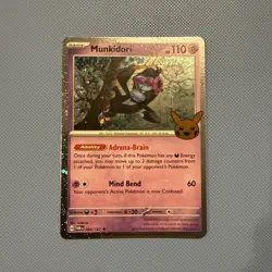 MUNKIDORI - 95/167 2024 Trick Or Trade Halloween NM - Cosmos Holo Rare Pokemon - Image 1