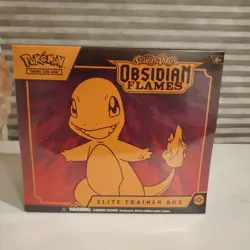 Pokemon Scarlet Violet Obsidian Flames Elite Trainer Box ETB Sealed - Image 1