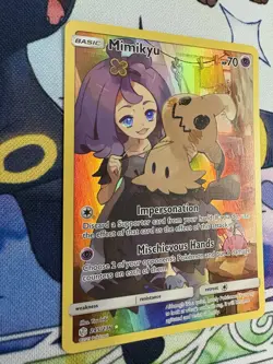 Mimikyu 245/236 Cosmic Eclipse Full Art Secret Rare Holo - Pokemon TCG NM + - Image 2
