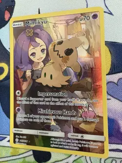 Mimikyu 245/236 Cosmic Eclipse Full Art Secret Rare Holo - Pokemon TCG NM + - Image 3