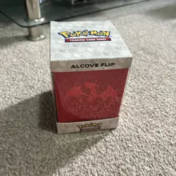 Ultra Pro Pokemon Elite Series Charizard Alcove Flip Deck Case 100+ Deck Storage - Image 1
