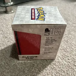 Ultra Pro Pokemon Elite Series Charizard Alcove Flip Deck Case 100+ Deck Storage - Image 4