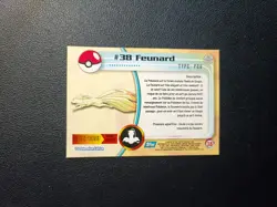 Carte Pokemon TOPPS Feunard #38 Serie 1 FR - Image 2