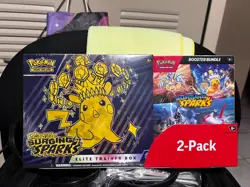 Pokemon TCG Surging Sparks Elite Trainer Box + Booster Bundle - Image 1