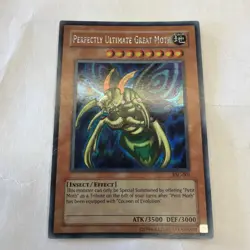 Yu-Gi-Oh! TCG Perfectly Ultimate Great Moth TSC-001 Secret Rare Unlimited LP - Image 1