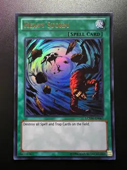 Heavy Storm LCYW-EN061 Ultra Rare Unlimited Near Mint Yugioh - Image 1