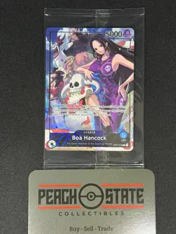 Boa Hancock PSA Magazine SEALED Promo Card PSA Protector March 2025 In Hand a1 - Image 1