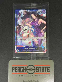 Boa Hancock PSA Magazine SEALED Promo Card PSA Protector March 2025 In Hand b2 - Image 1