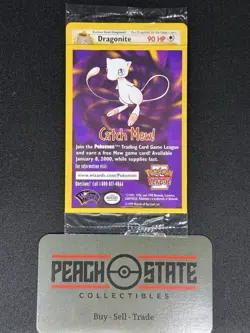 Sealed DRAGONITE # 5 Black Star Promo WB Movie Vintage WOTC Pokemon Card NM v6 - Image 1