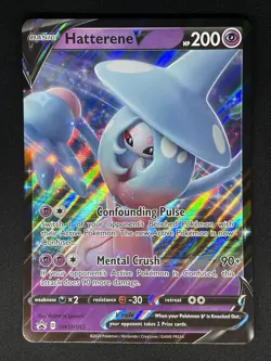 JUMBO Hatterene V SWSH055 Promo Oversized Card MINT Pokemon - Image 1