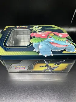Celebi & Venusaur - GX Tag Team Tin - Team Up - Pokemon Tin - Empty - No Cards - Image 2