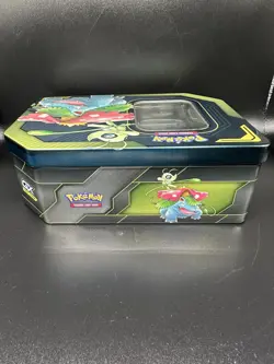 Celebi & Venusaur - GX Tag Team Tin - Team Up - Pokemon Tin - Empty - No Cards - Image 4