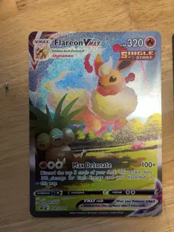 Flareon VMAX SWSH180 And Pikachu V Union Jumbo Cards Holo Lot Of 2 - Image 4