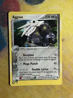 Aggron 1/109 Ex Ruby and Sapphire Base Holo Rare E Series Pokemon Card - Image 2