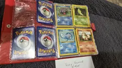 Pokemon Vintage Binder And Vintage Cards LP-MP - Image 3