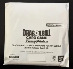 Dragonball Super Card Game Fusion World [FB-03] Release Event Kit! SEALED! 🐉 - Image 1