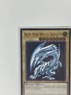 Blue-Eyes White Dragon Ultimate Rare Card OP28-EN001 (OTS Tournament Pack 28) - Image 3